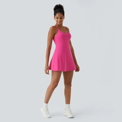 🔥Last day promotion🔥Plush Backless Active Dress-Easy Peezy Edition
