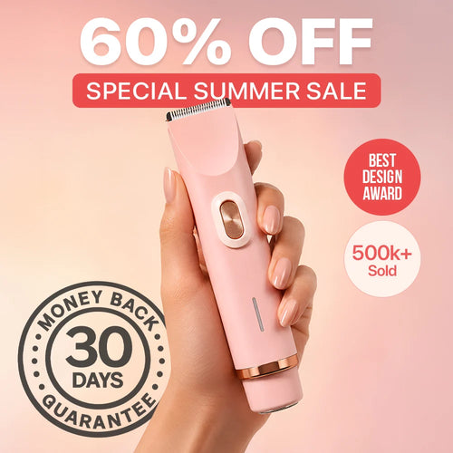 2 in 1 trimmer is / skin· to getting silky smooth