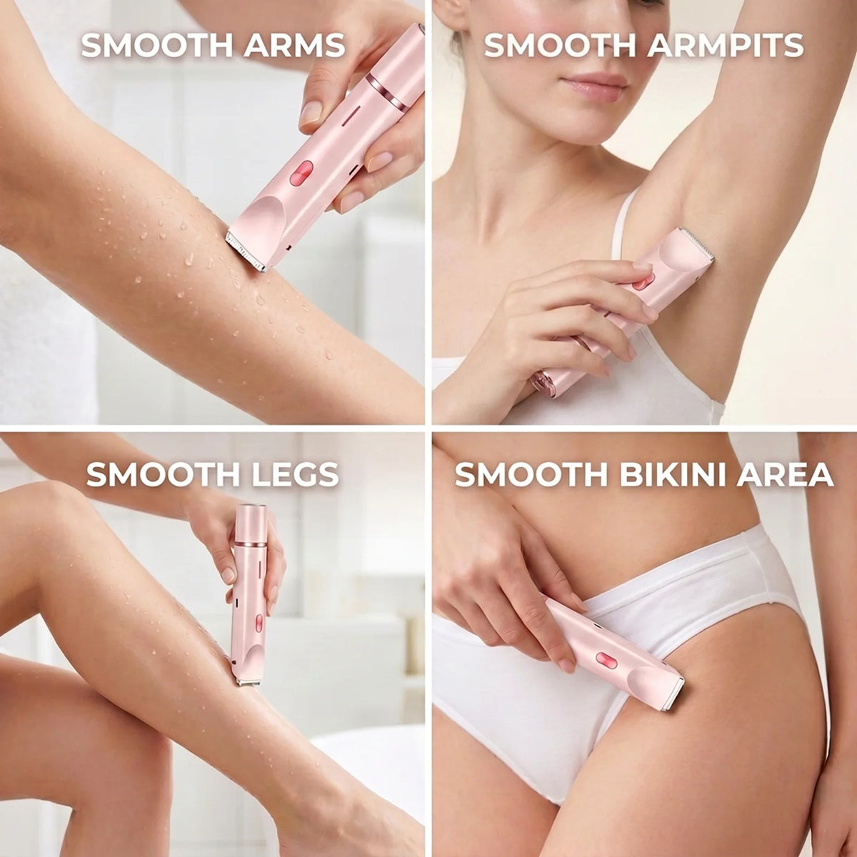 2 in 1 trimmer is / skin· to getting silky smooth