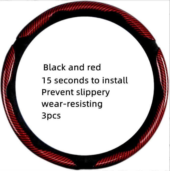 Non-Slip Car Steering Wheel Cover for 15 Inch Wheels