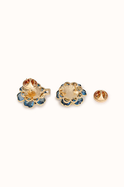 Bisous Flower - Jeans Pin（2 PCS）