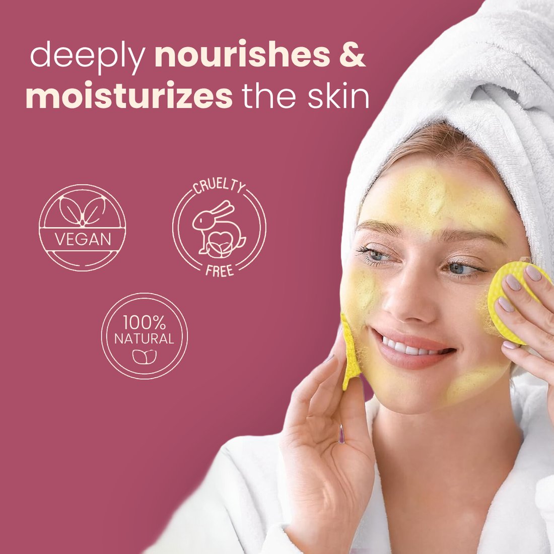 🍋	 Last Day Buy 1 Get 1 Free🔥Turmeric Kojic Acid Cleansing Pads🍋