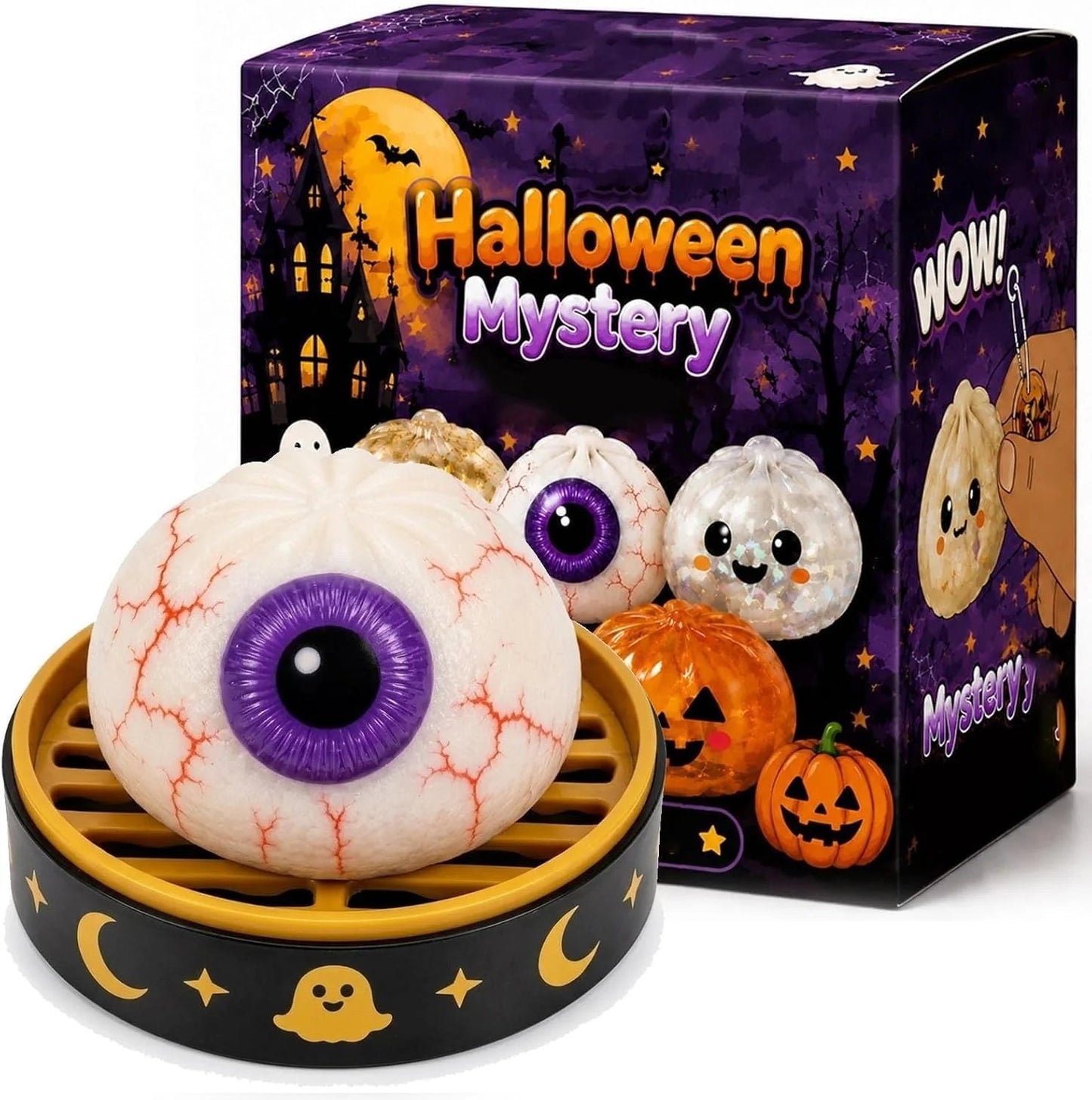 ⚡Hot Sales 37% OFF🔥Cute Halloween Scary Ghost Maruko Squeeze Toy Set