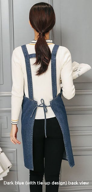 Adult Jour Apron - Lightweight Polyester Apron with Front Pocket, Ideal for Everyday Use, Waist Strap