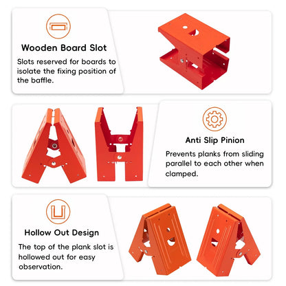 💖Hot 30% OFF🌹2Pcs Heavy Duty Sawhorse Brackets with Down Clamp
