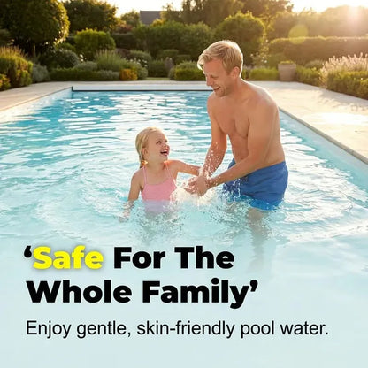 The Next-Gen Pool Purifier is here ✨ 2X Stronger Algae Control, Gentle & Safe for Kids! 👨‍👩‍👧‍👦