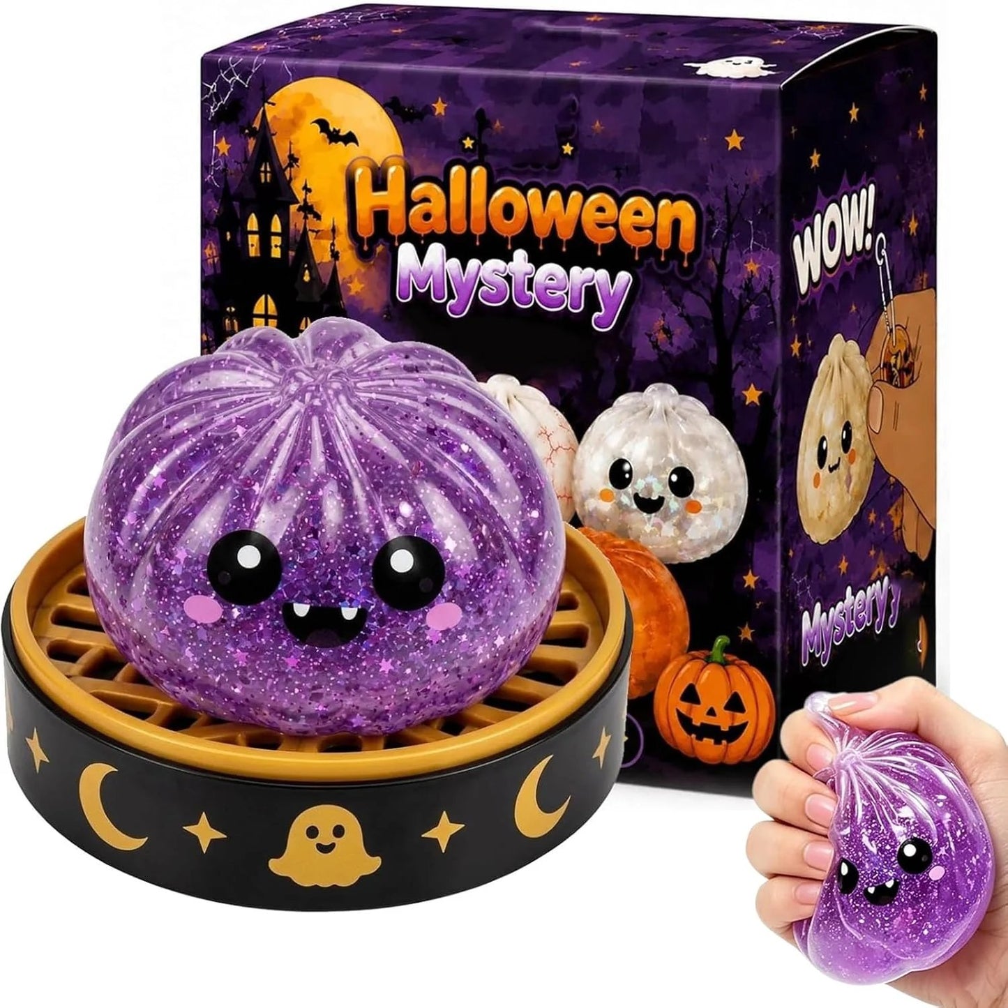 ⚡Hot Sales 37% OFF🔥Cute Halloween Scary Ghost Maruko Squeeze Toy Set