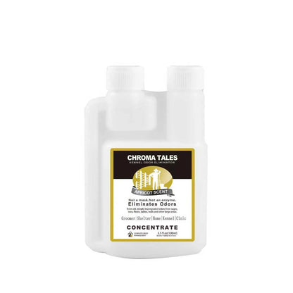 Kennel Odor Eliminator 🍑  Concentrate – Non-Enzymatic, Apricot & Fresh Scents for Tough Pet Odors
