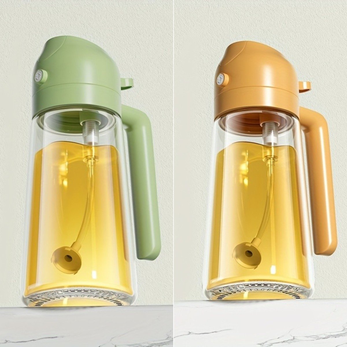 ✨HOT SALE💕2 in 1 Glass Oil Sprayer & Dispenser🔥(Buy 2 Get 20% OFF)