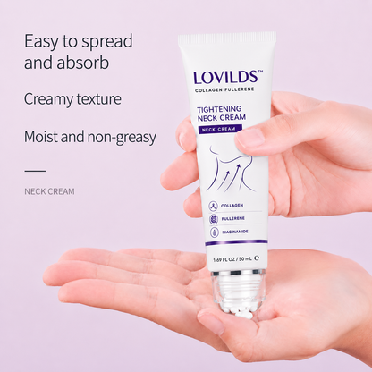 💡Fades dark spots & reduces skin dullness - LOVILDS™ Instant Neck Lift Cream