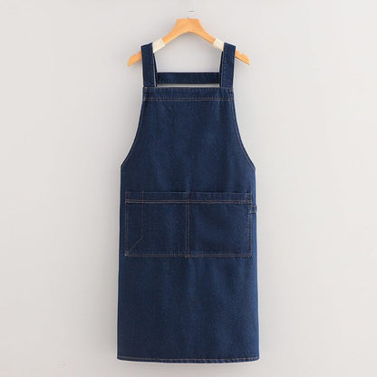 Adult Jour Apron - Lightweight Polyester Apron with Front Pocket, Ideal for Everyday Use, Waist Strap