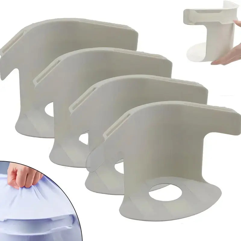 Adjustable Bed Sheet Fasteners – Non-Slip Corner Grippers, 4/8/12 Pack