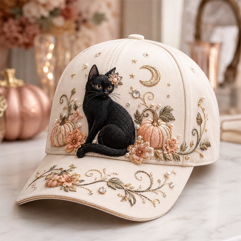 🔥Last Day 50% OFF – 🧙‍♀️✨Halloween Printed Cap🧢 (Soft, Breathable & Easy To Style With A Comfortable Adjustable Strap)