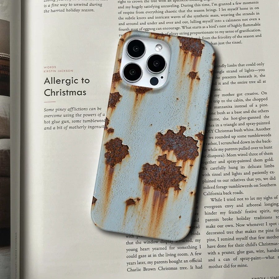 🔩Rusty Metal Texture iPhone Case🔥NEW ARRIVAL