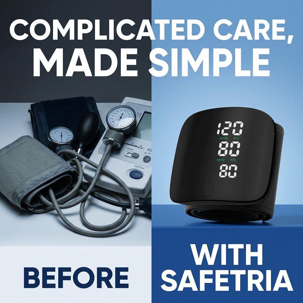 Wrist blood pressure monitor-A Smarter Way to Track Your Blood Pressure🔥