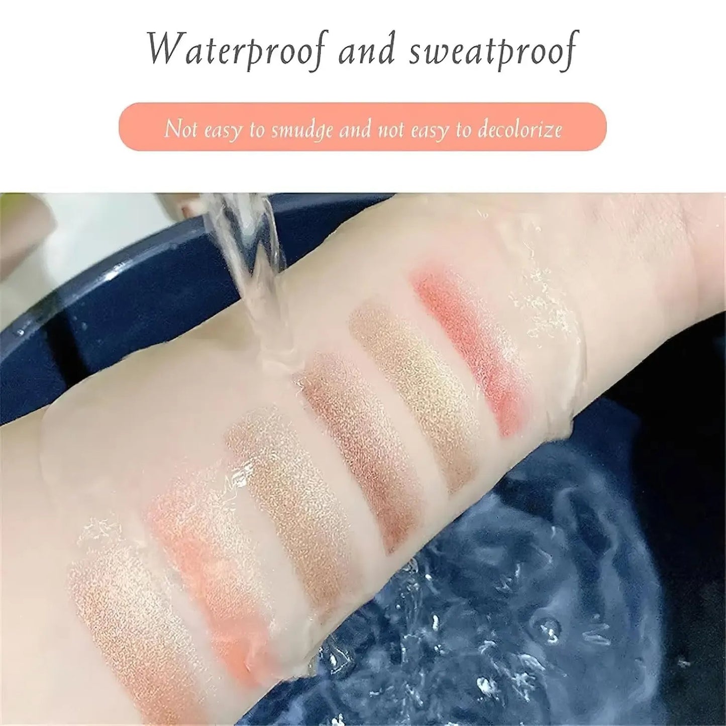 🏆1 Bestselling🏆Smooth Two Color Eyeshadow Stick Set Long Lasting Makeup Waterproof