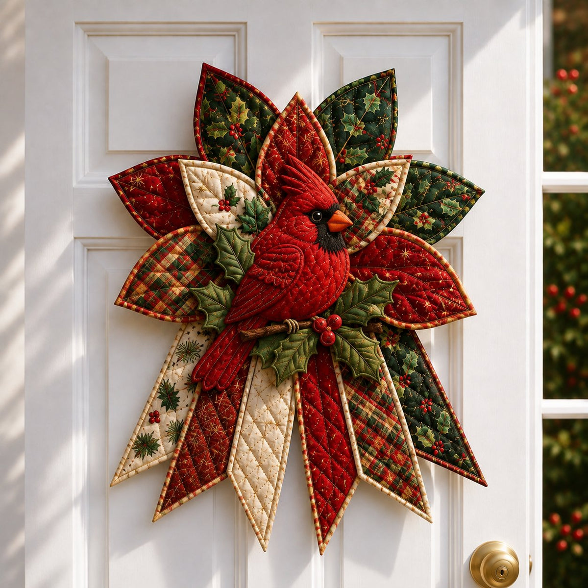 Christmas Quilted Door Hanging DIY Sewing Kit — Choose Your Design