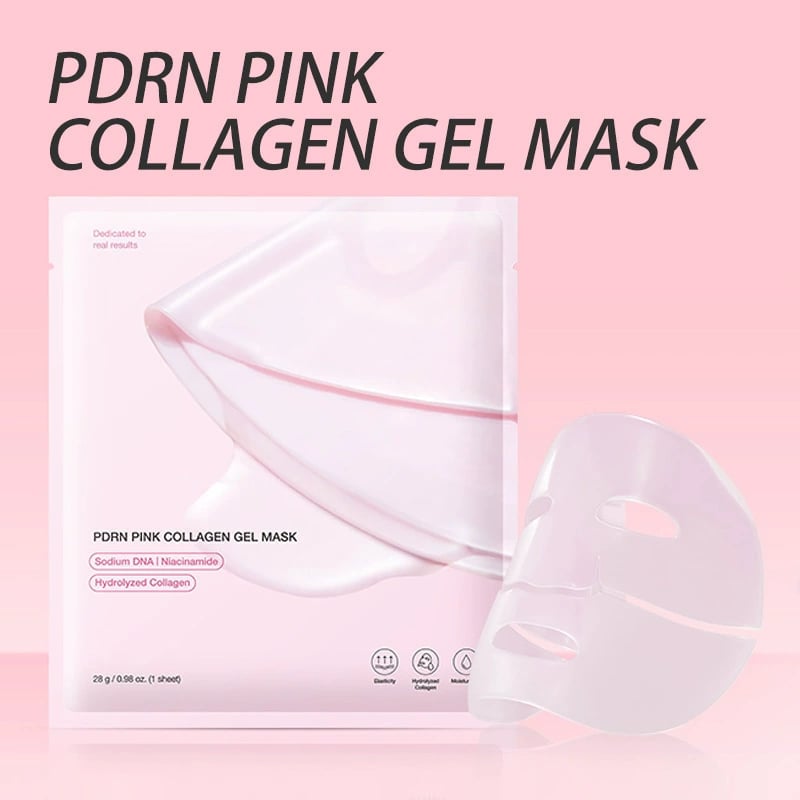 🔥Hot Sale🔥🎁Pink Collagen Gel Mask 4 Counts