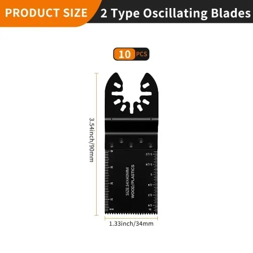 Professional Japanese Teeth Oscillating Multi-Tool Blades 🪚