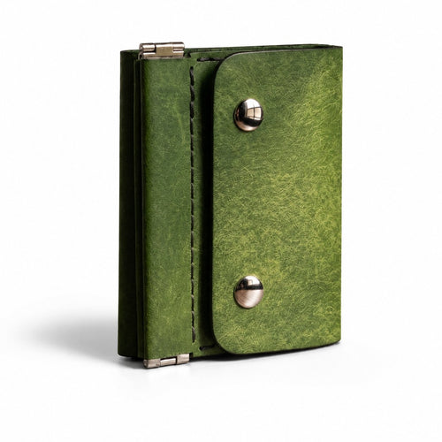 Compact Leather Trifold Wallet