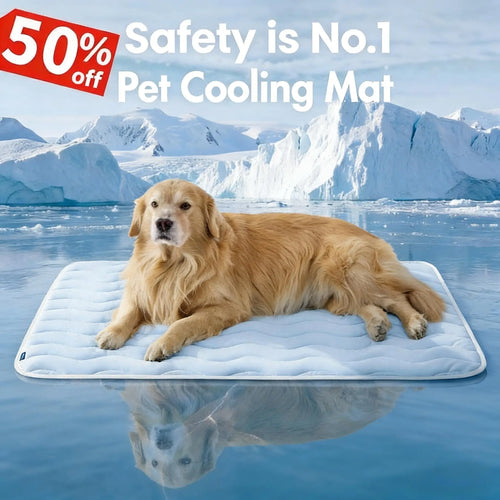 🔥🔥Hot Sale 🧊 Cooling Mat for Dogs - Portable Non-Slip Pet Pad