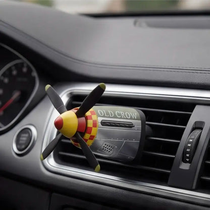 P-40 Warhawk Plane Car Air Freshener | Vintage Fighter Jet Vent Clip for Men