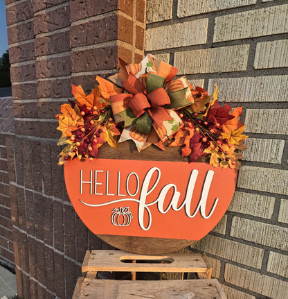 Bring Fall Home — Handcrafted 3D Hello Fall Door Hanger（🍁 LIMITED-TIME FALL SALE — SAVE 25%）