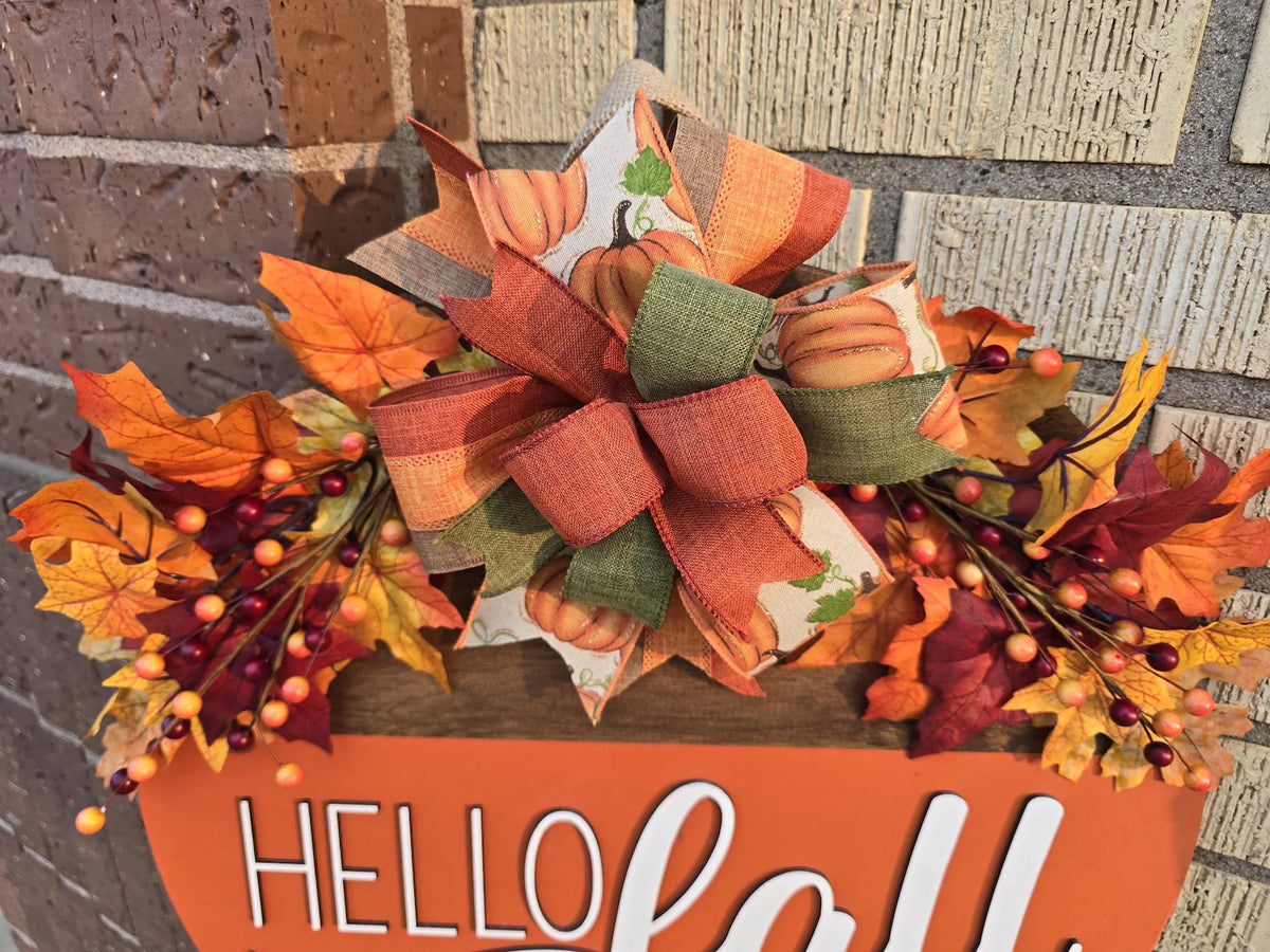 Bring Fall Home — Handcrafted 3D Hello Fall Door Hanger（🍁 LIMITED-TIME FALL SALE — SAVE 25%）