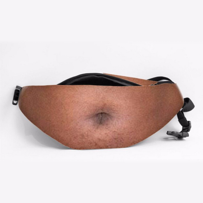😂 Realistic Beer Belly Fanny Pack – Funny Hidden Waist Bag & Gag Gift
