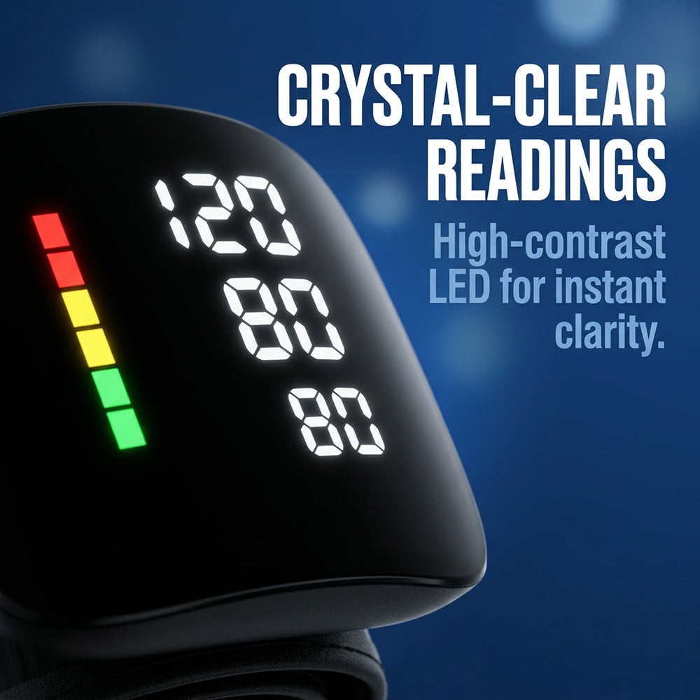 Wrist blood pressure monitor-A Smarter Way to Track Your Blood Pressure🔥