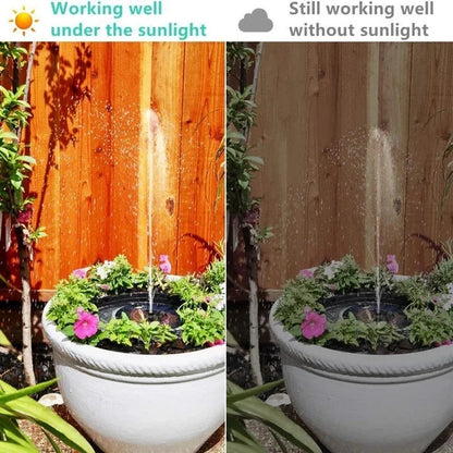 K🥳2026 HOT SALE🥳💞50% OFF!✨ 💝Compact Solar Bird Fountain Pump – Keep Your Garden Alive! 🐦️
