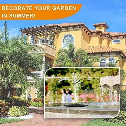 K🥳2026 HOT SALE🥳💞50% OFF!✨ 💝Compact Solar Bird Fountain Pump – Keep Your Garden Alive! 🐦️